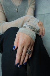Vintage sterling silver , bangle