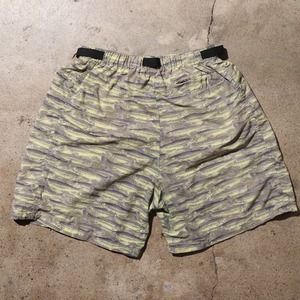 美品 M 02年 トラウト 総柄 リバーショーツ patagonia パタゴニア ニジマス サカナ 魚 River shorts rivershorts