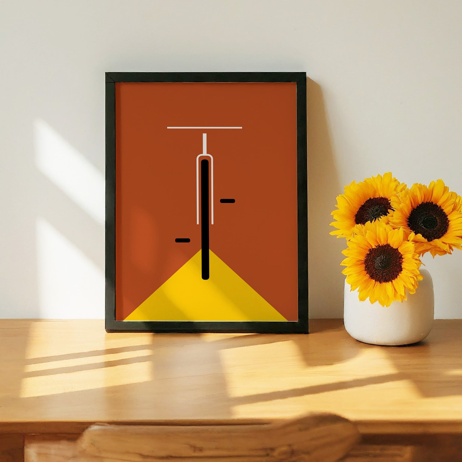 □ Bauhaus バウハウス アートポスター 額装付き グラフィック □ 19-2枚セット バウハウス BAUHAUS A4 額装付き フレーム付き