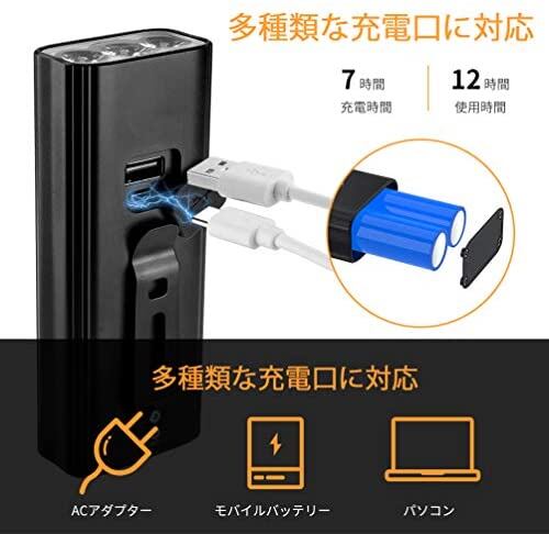 JPCS RUNACC USB充電式 自転車ライト セット 超高輝度 テールライト