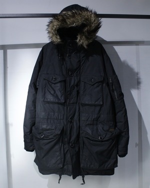 【Caka BLACK】“Polo by Ralph Lauren” ECW Combat Parka Sampling Down Jacket