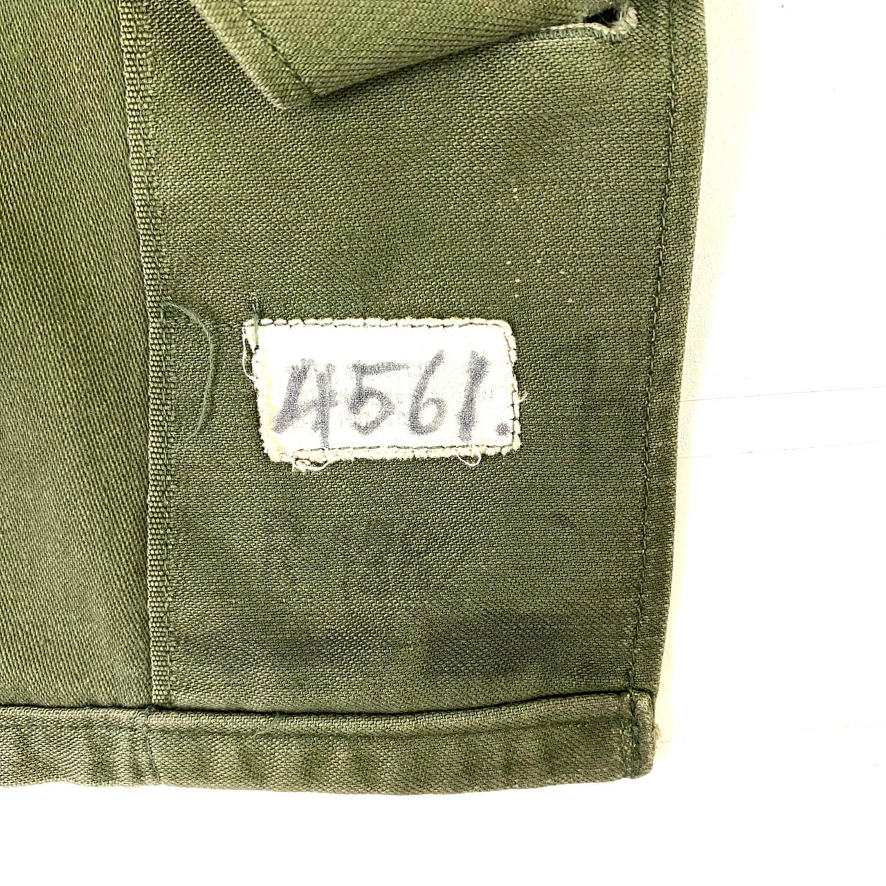 ビンテージ 60年代 U.S Army 米軍実品 半袖 コットンサテン ミリタリー