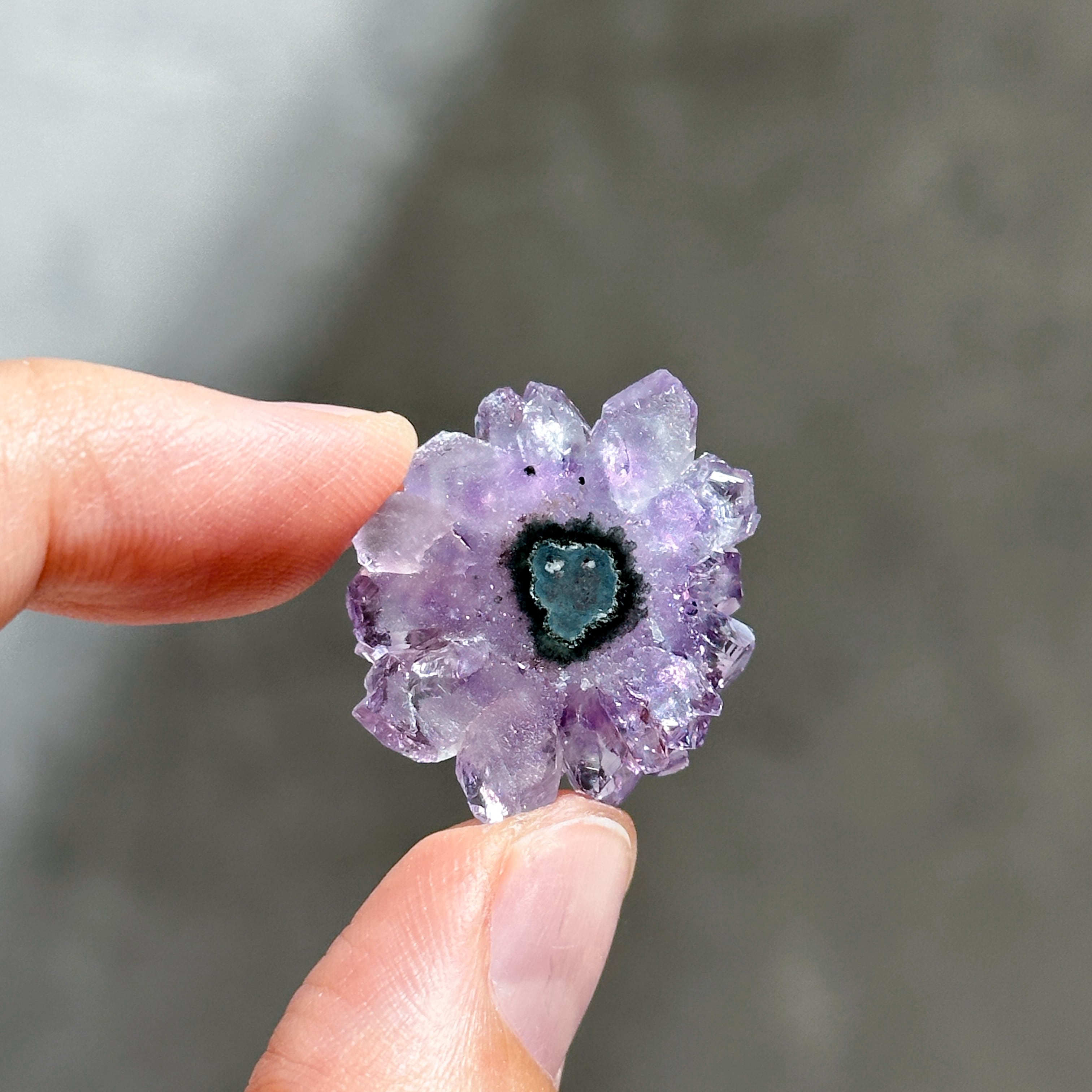 ウルグアイ産フラワーアメジスト 原石41◇ Flower Amethyst ◇天然石