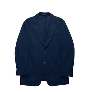 ARMANI COLLEZIONI waffle knit tailored jacket