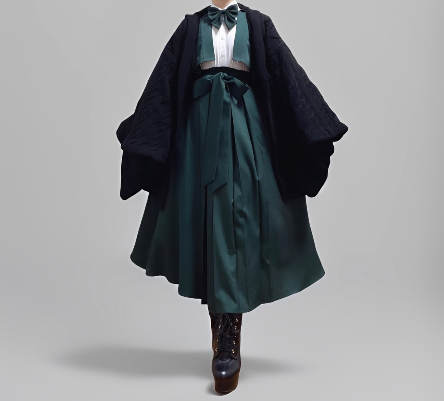 袴スカート 深緑 | MISAMARU