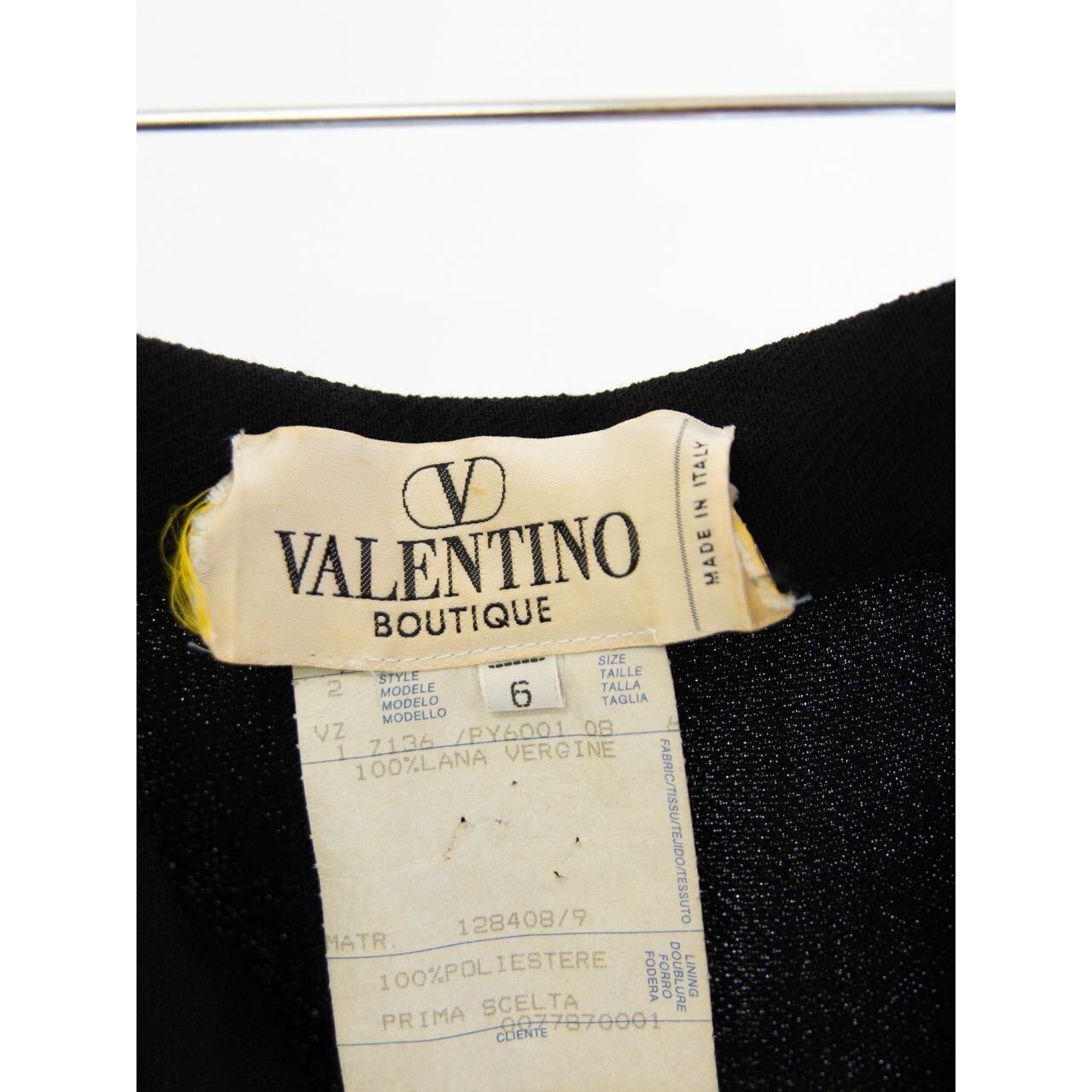 【VALENTINO BOUTIQUE】Made in Italy 70-80's 100% wool 2tuck pants(ヴァレンティノブティック イタリア製タック入りウールパンツ)2a