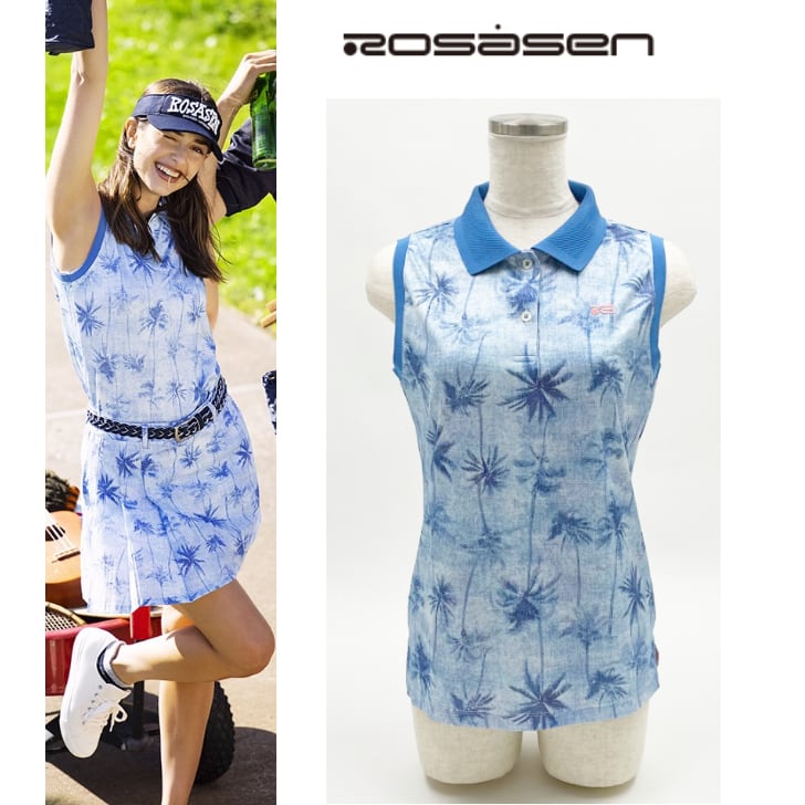 SALE!!【レディース】 ROSASEN（ロサーセン) クールコア半袖ポロ