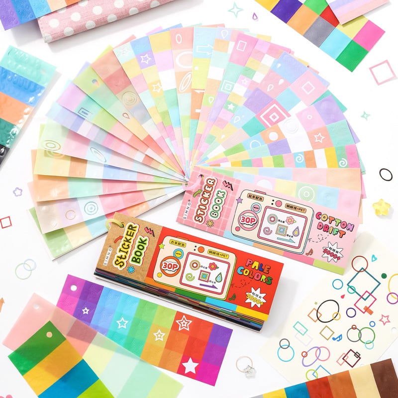 seal-0261|STICKER BOOK|手帳デコ コラージュ シール