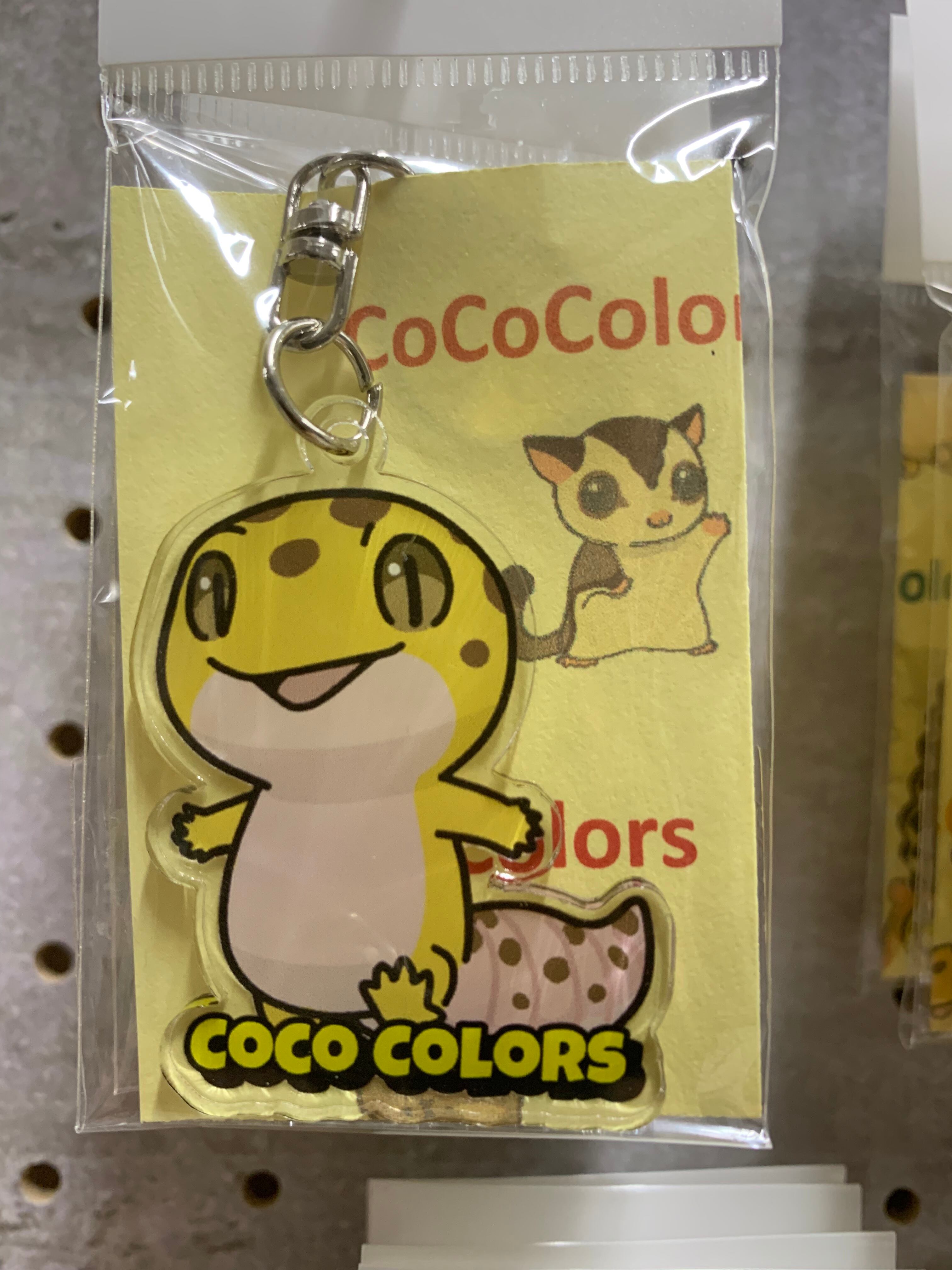 CoCo...オーダー作品モールのレオパ２、アメフクラガエル、ミヤコヒキ アクキー レオパ | Coco Colors