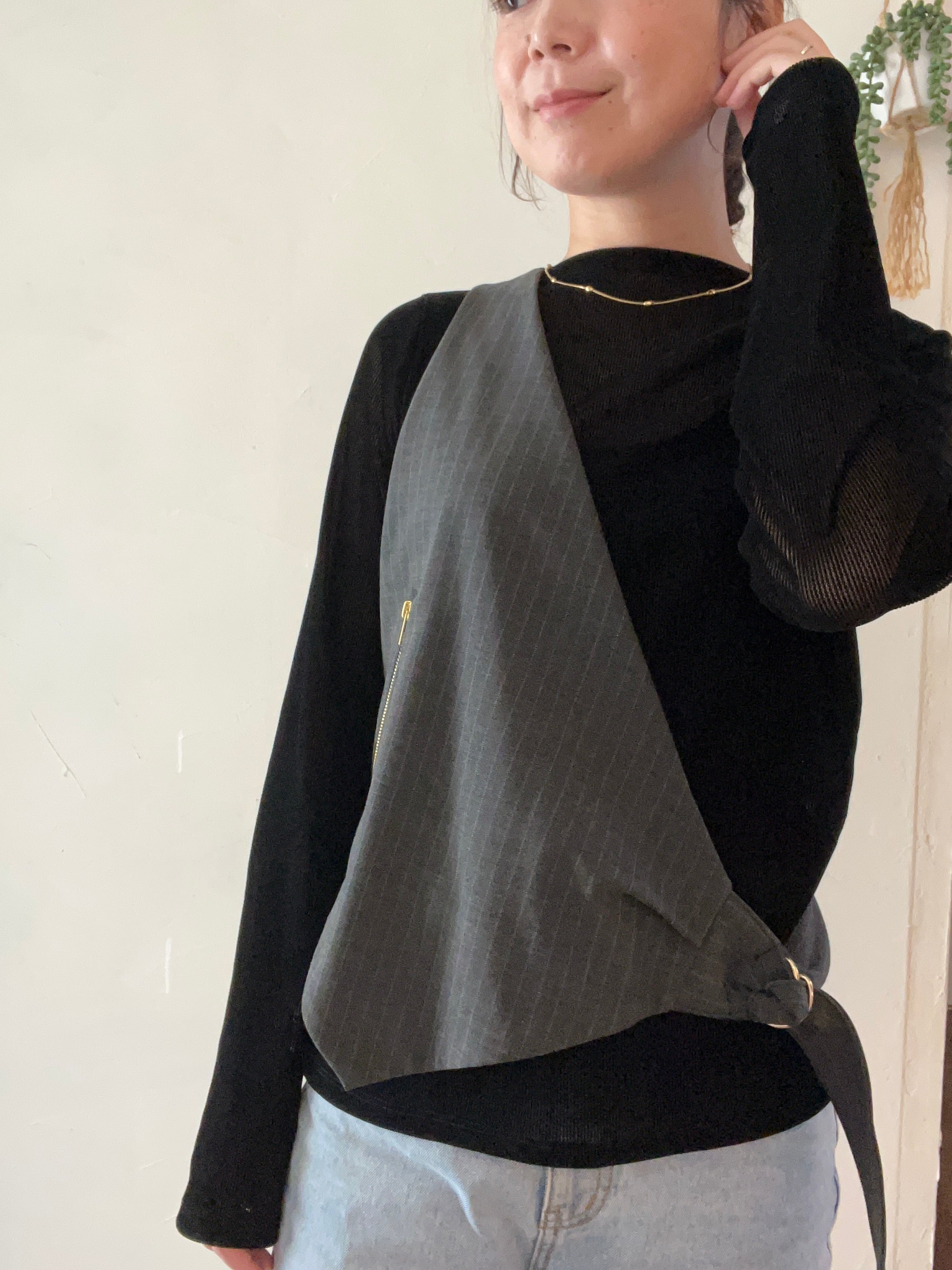 RISLEY】ベスト付きシャツOP R2403-VOP741 | MIEL select shop