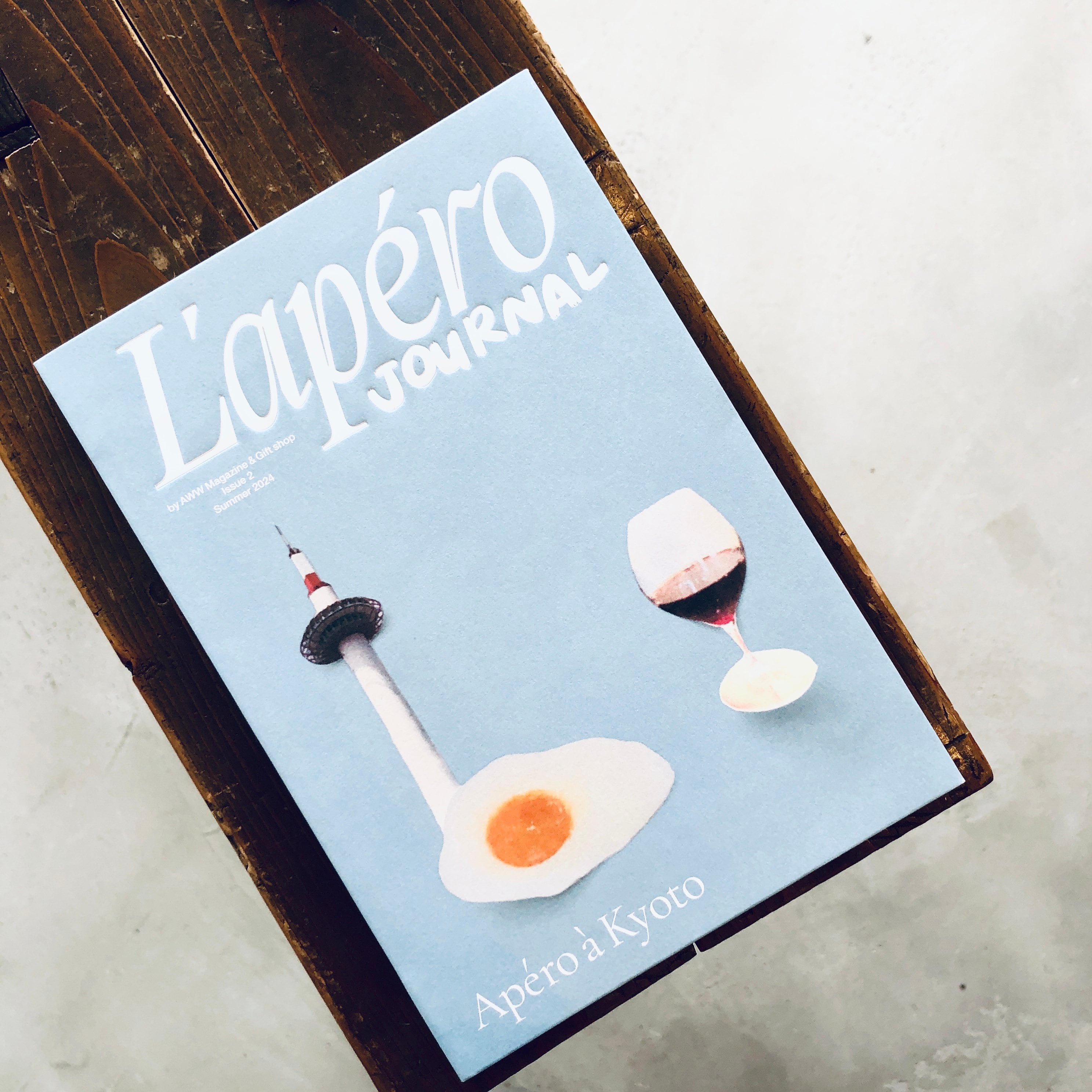 L'APÉRO JOURNAL ISSUE 2 | 本の轍