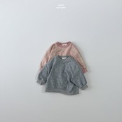 韓国子供服 / LINDO / ジェニー ワッフル トレーナー / 秋服 *XS~XL*