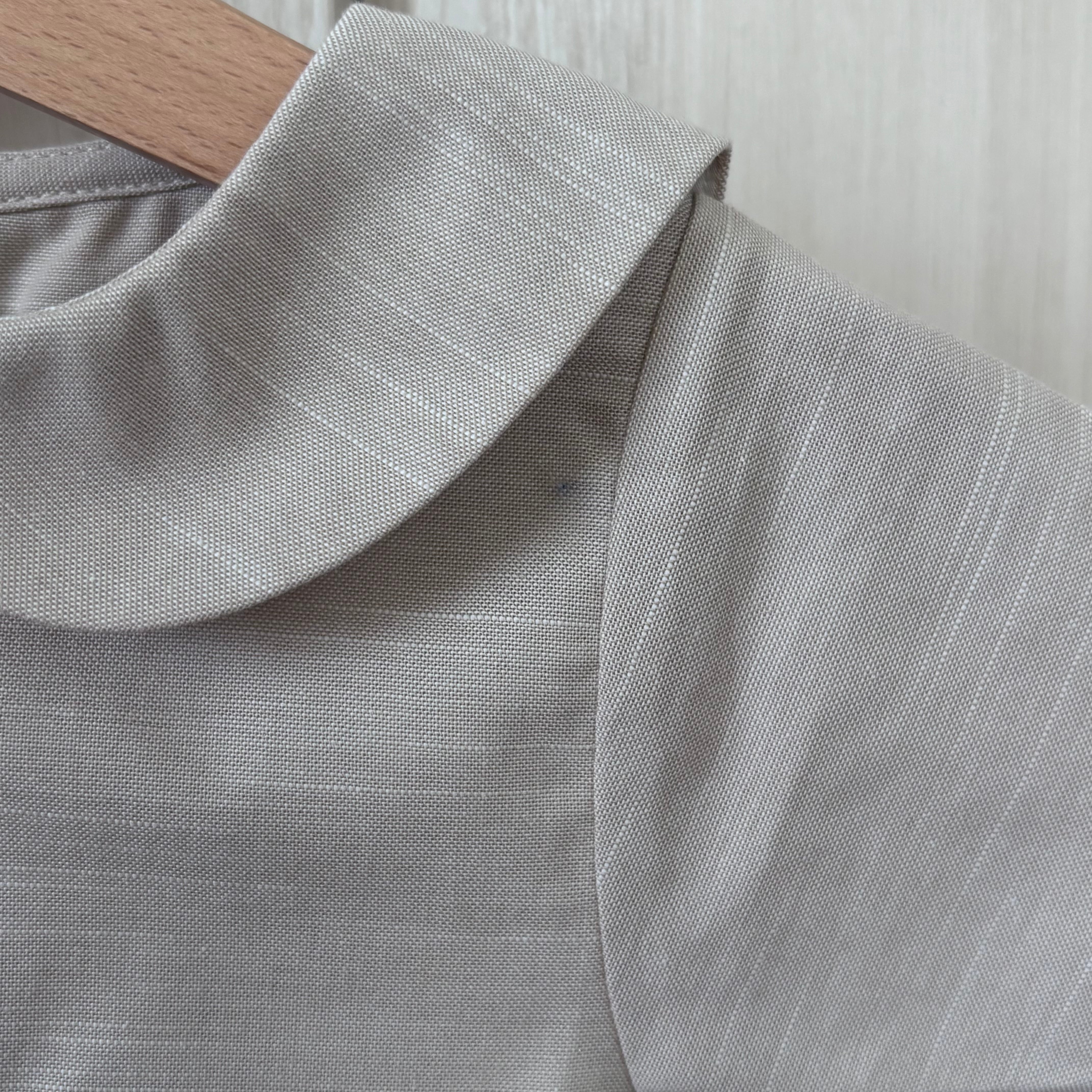 【即納/送料無料】アウトレット品/Shirt MONCEAU beige / Maison Marelle