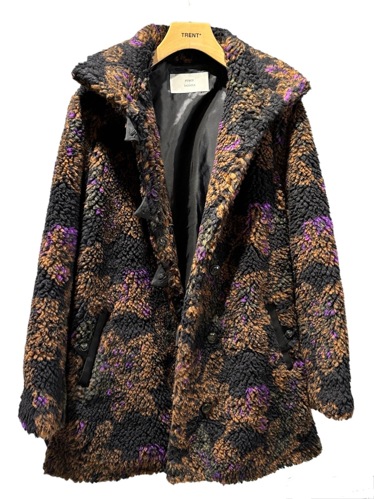24AW】FUMIE TANAKA フミエタナカ / jacquard boa blouson | TRENT 