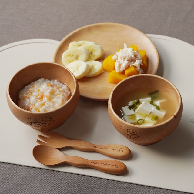 もくもくちゃんのもぐもぐごはん　しらすとにんじんのタイだしごはん(MKB-021)*mokmok chan baby