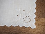 リネンナプキン　小さなアイレット刺繍（4-4） 画像8