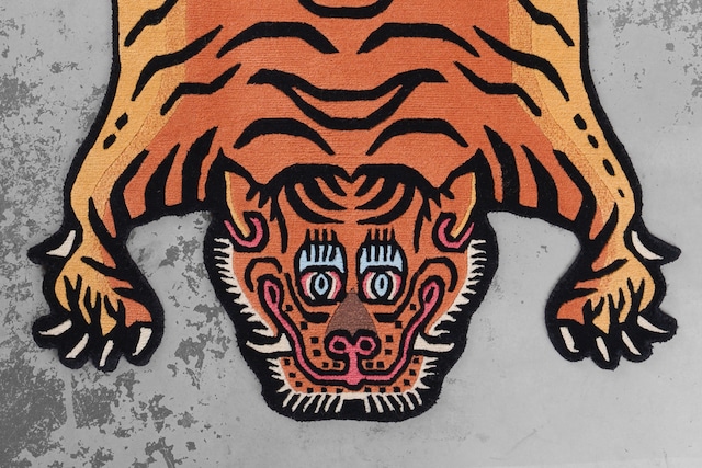 Tibetan Tiger Rug 《Mサイズ•ウール・オリジナル3・クラシックカラー305》チベタンタイガーラグ