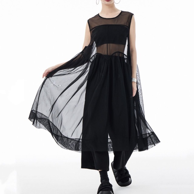 Sheer Long One Piece【00444】