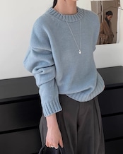 Drop shoulder Knit T20242