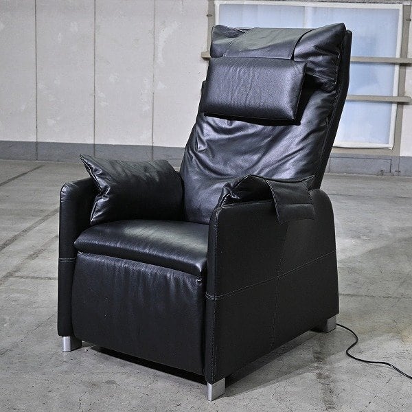 GMFK156○IDC大塚家具 KEN OKUYAMA 総革 リクライニングチェ POSITIVE POSTURE 47万「True Zero Gravity SORA 」電動リクライニング