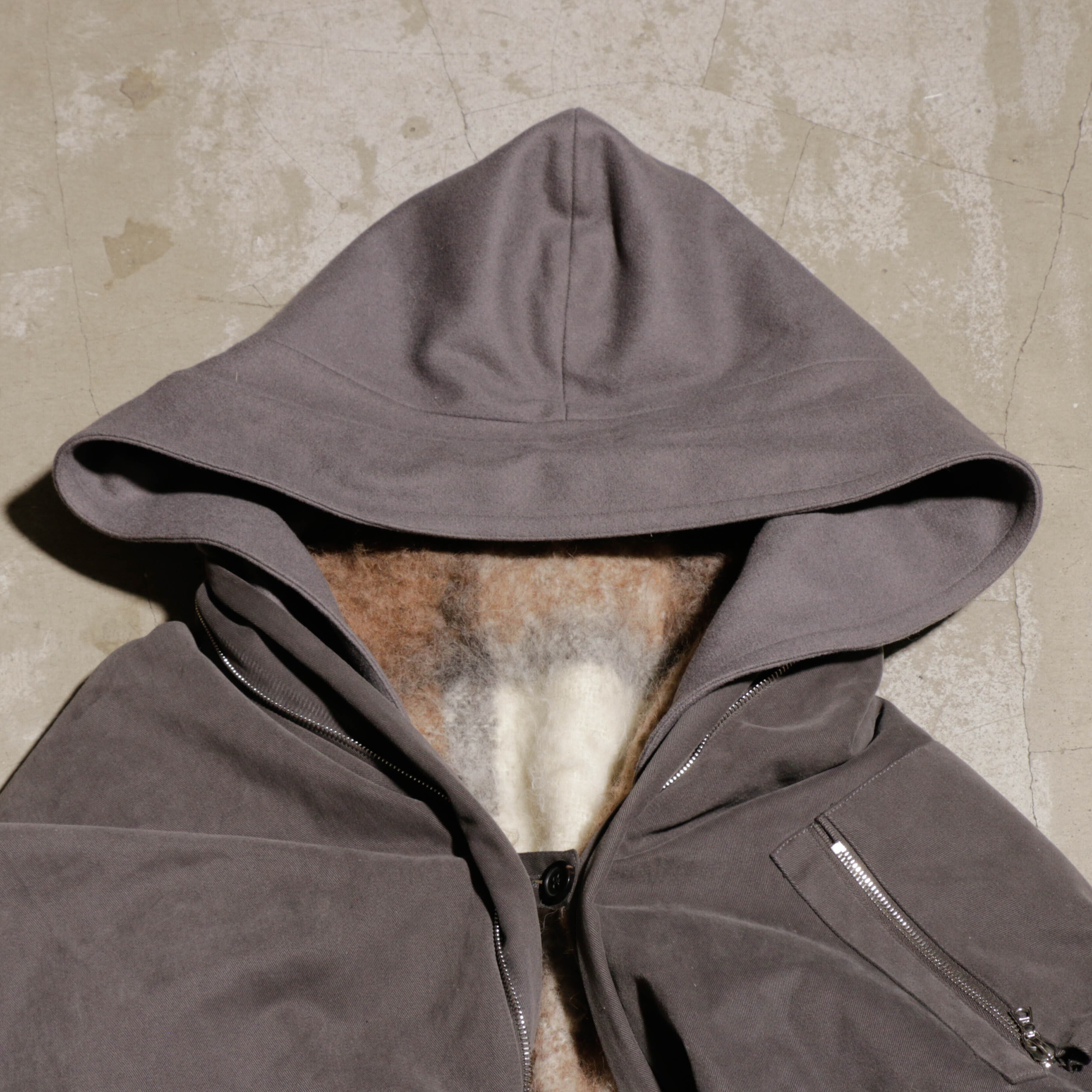 BLESS N°43 シアリング ポンチョ BLESS N°43 HotSausage 3WayMohairKnitDockingOverPoncho | DAMMIT
