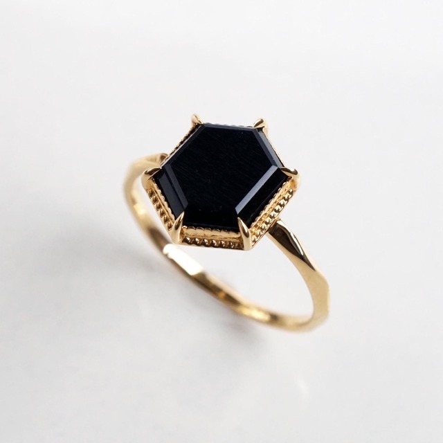 One n' Only / Hawkseye Ring  (Hexagon / R266-HE)