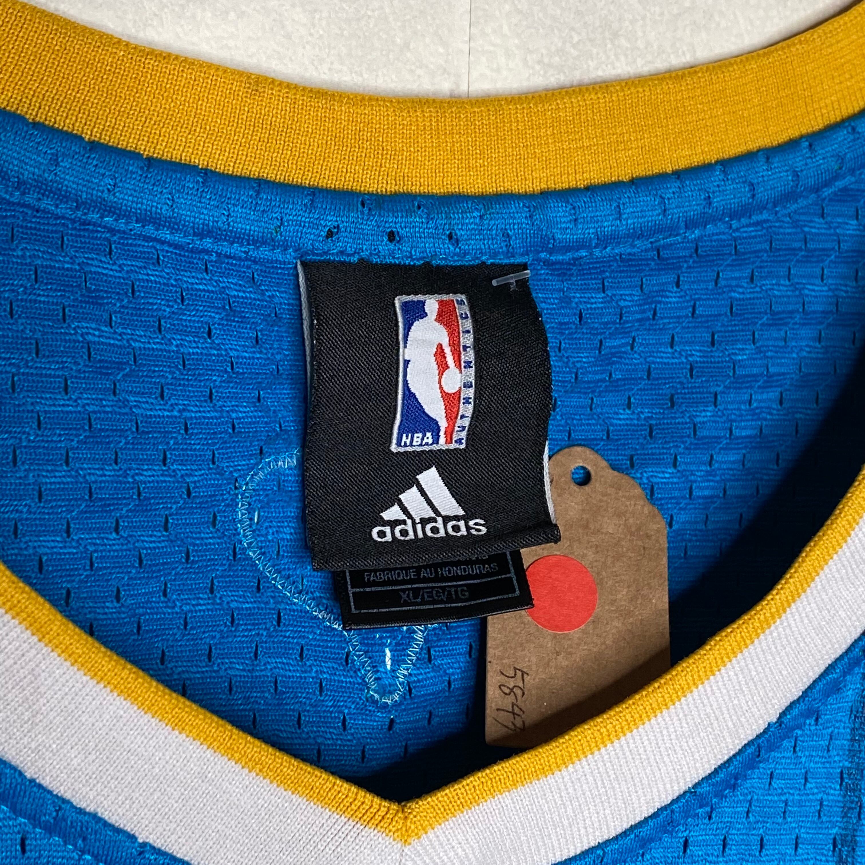 adidas × NBA ゲームシャツ XL タンクトップ ユニフォーム 刺繍 状態 