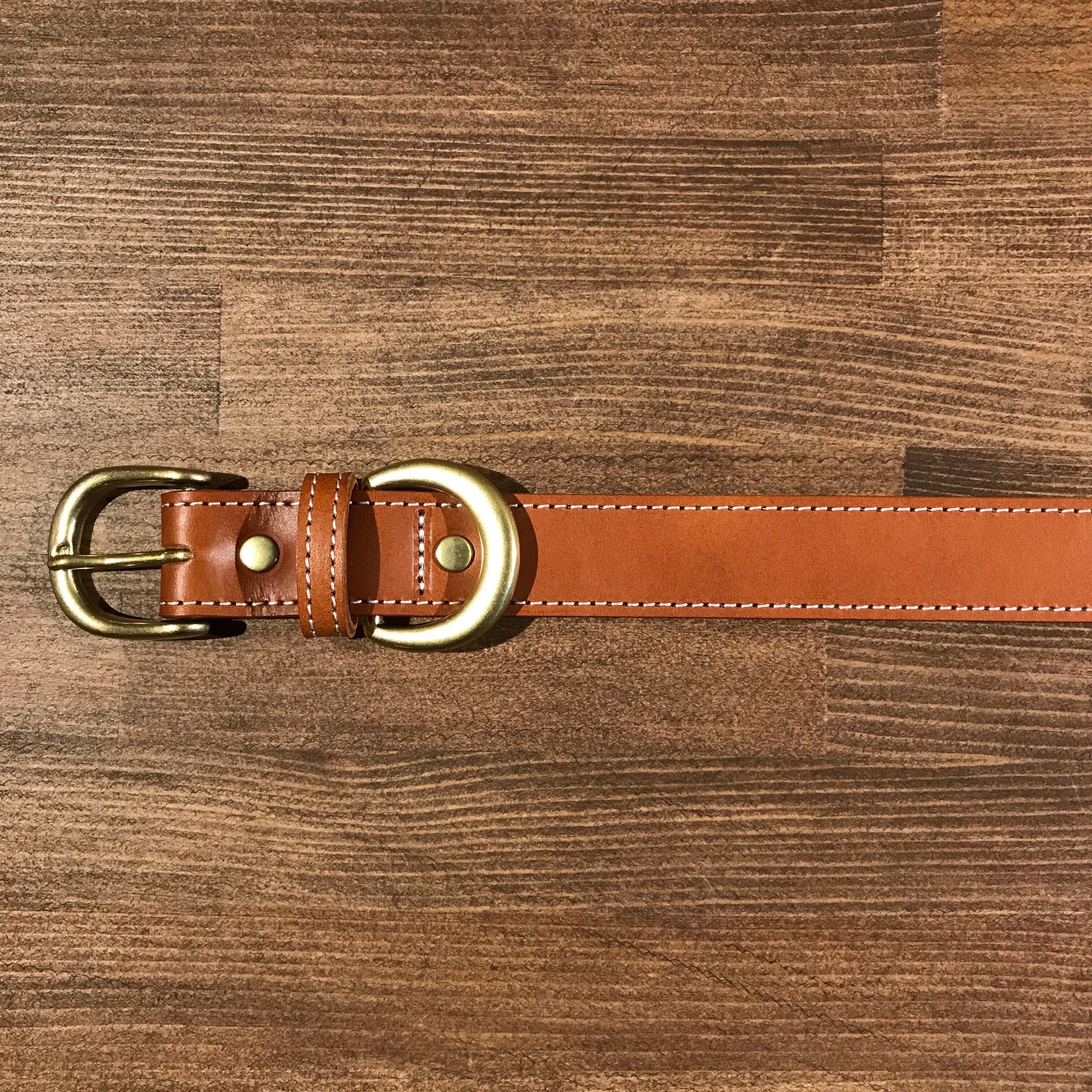 Bull. ベーシック レザーカラー（首輪） ブラウン | Bull.Tokyo