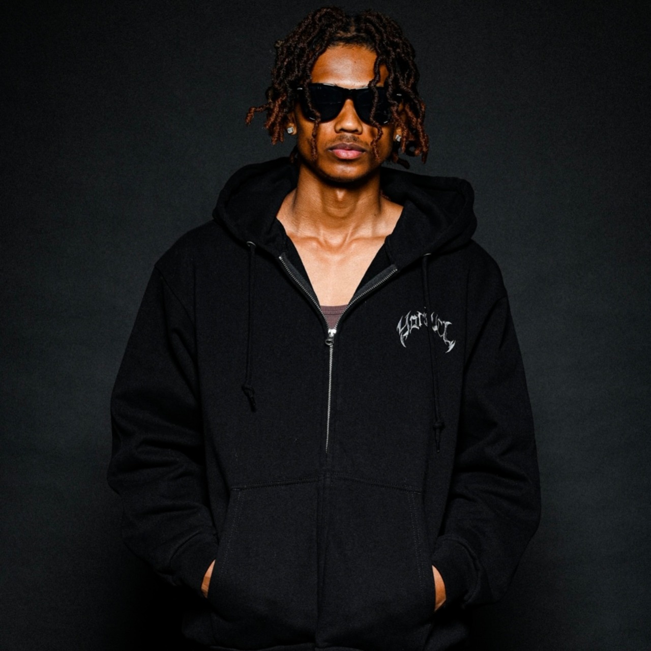 OG LOGO HEAVYWEIGHT ZIP HOODIE
