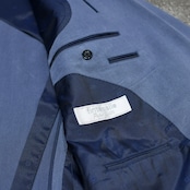 special blue silk set up