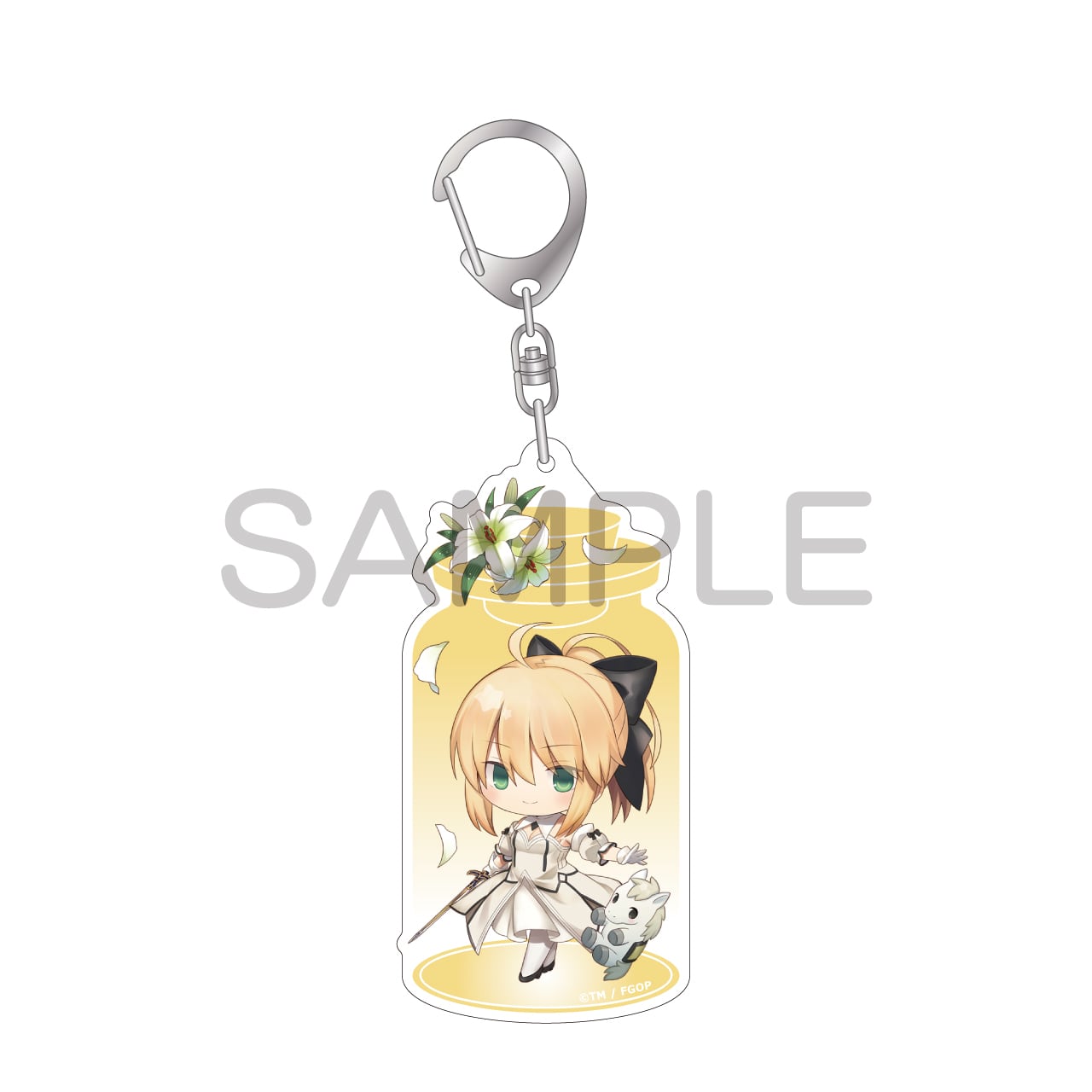 【貴重品】Fate AJ 酉年　アクリルチャーム セイバー　2種セット Fate/Grand Order きゃらとりあ アクリルキーホルダー セイバー