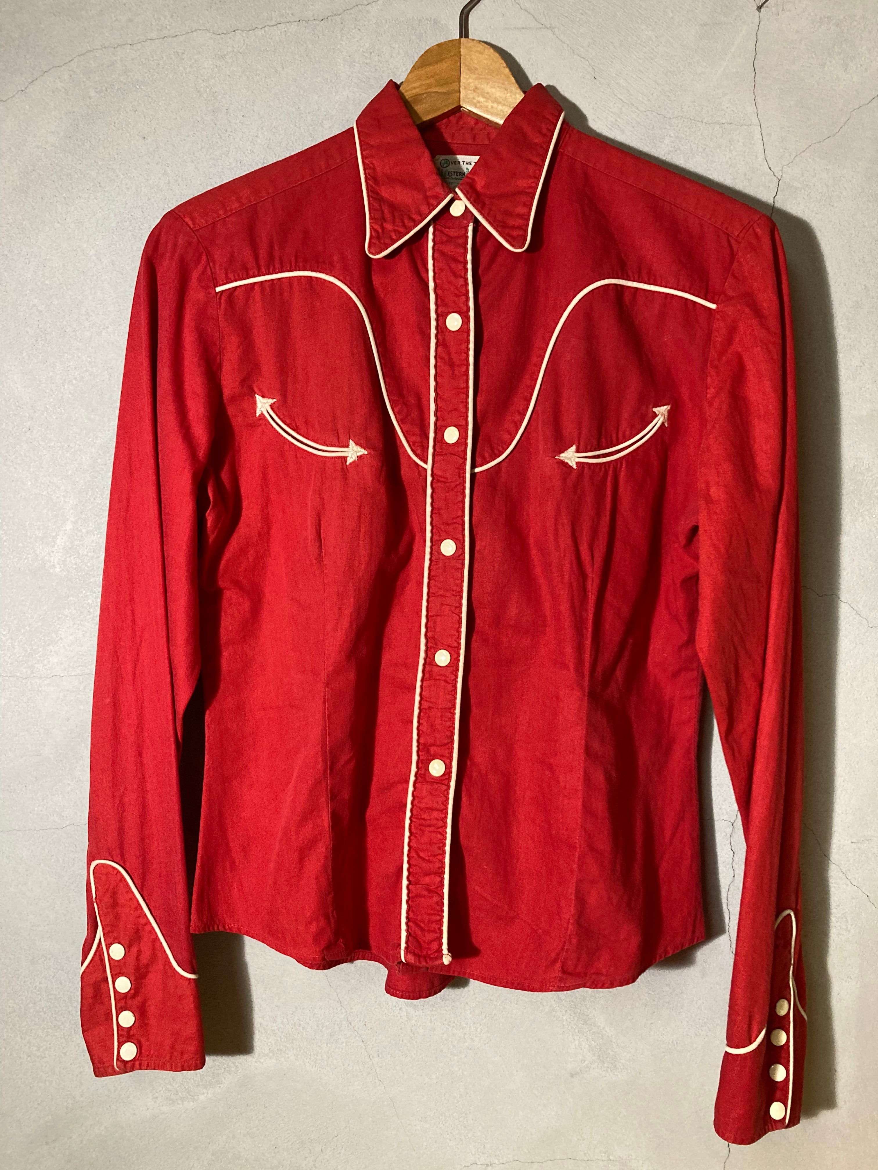 VINTAGE WESTERN SHIRT (beady  antiques)