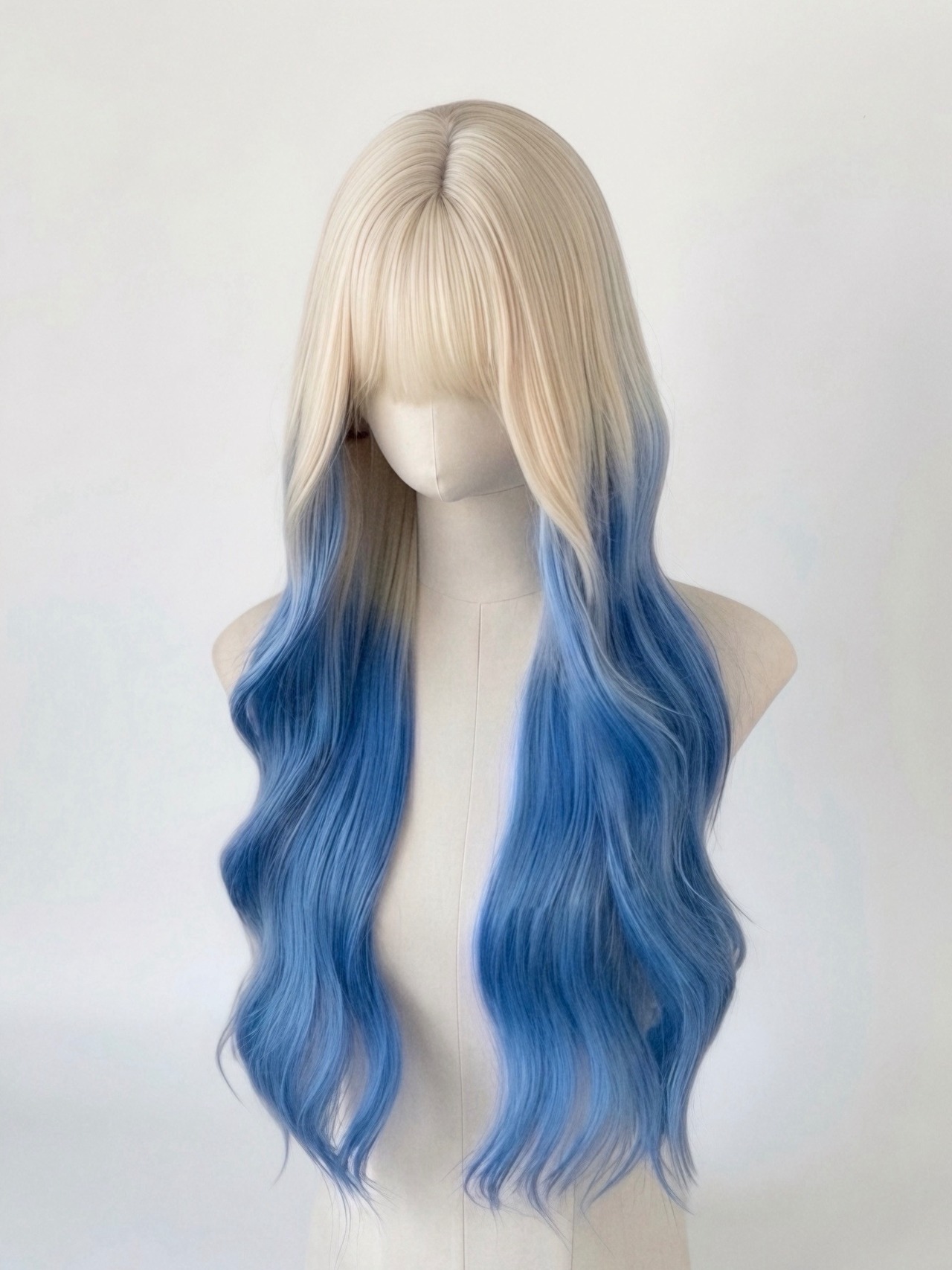 Basic - Vanilla Soda Long Wig【商品番号 1066】レースフロントなし×