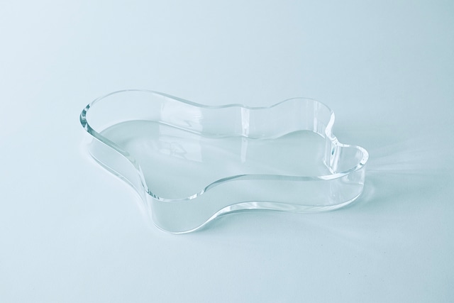 iittala 3028 Glass tray（Alvar Aalto）