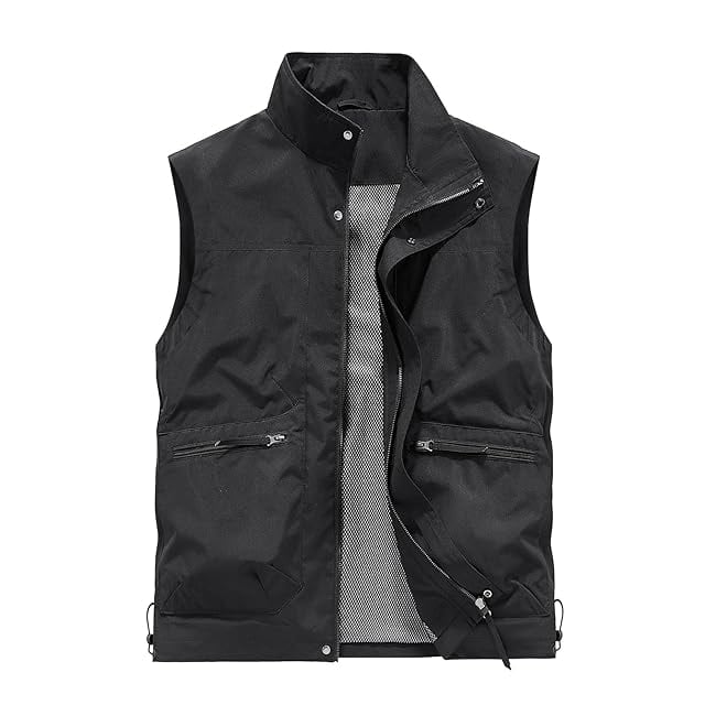 メッシュベスト メンズ カメラマンベスト フィッシングベスト 釣り 速乾 通気 多機能 防災 キャンプ ジャケット アウトドア 大きいサイズ 釣り 撮影用 父の日HZQ1156 メンズ メッシュベスト アウトドアベスト 軽量 通気 速乾 多機能