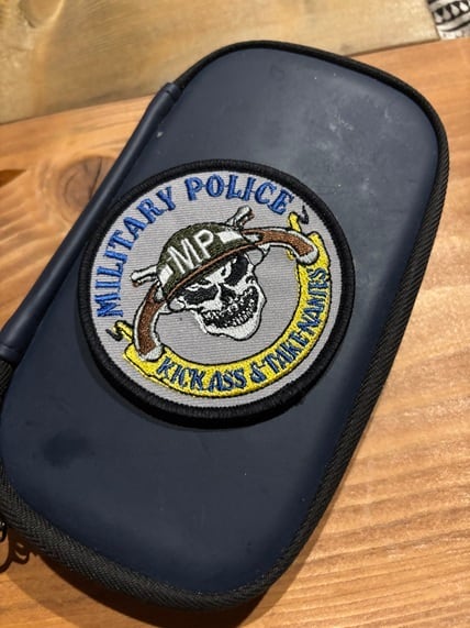 憲兵（アメリカ陸軍） Military Police アイロンパッチ PM0273