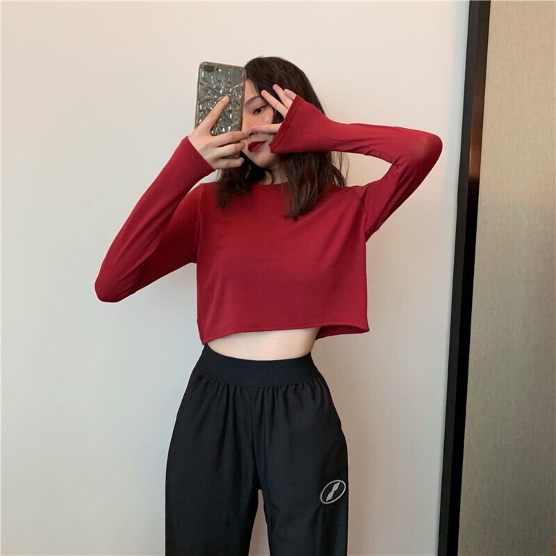 怠惰な無地ルーズ半袖Tシャツ2020年春トレンドカジュアルオールマッチスリミングボトミングトップス女性 YY-ファッション36237304722