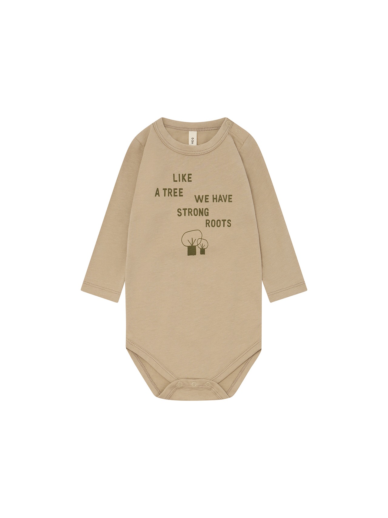 ORGANIC ZOO　Strong Roots Bodysuit GOTS
