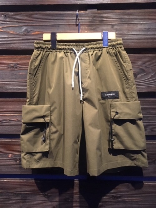 Eazy Miss  Cargo Half Shorts  Green  Mサイズ