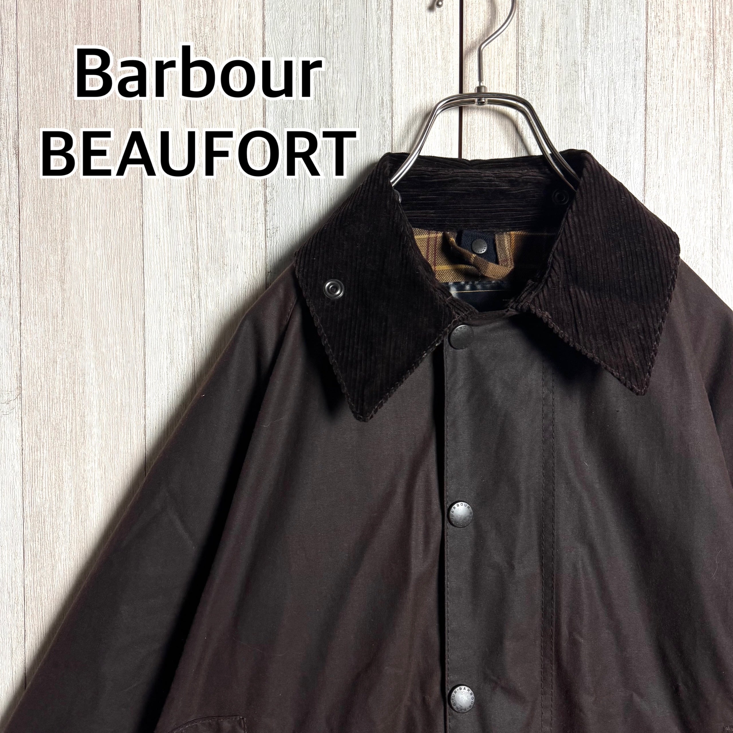 新品　英国製 BARBOUR BEAUFORT オイルド　バブアー 36 英国製 Barbour バブアー オイルドジャケット BEAUFORT ビューフォート