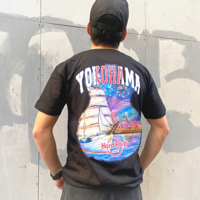 YOKOHAMA 横浜 City T-Shirt Black