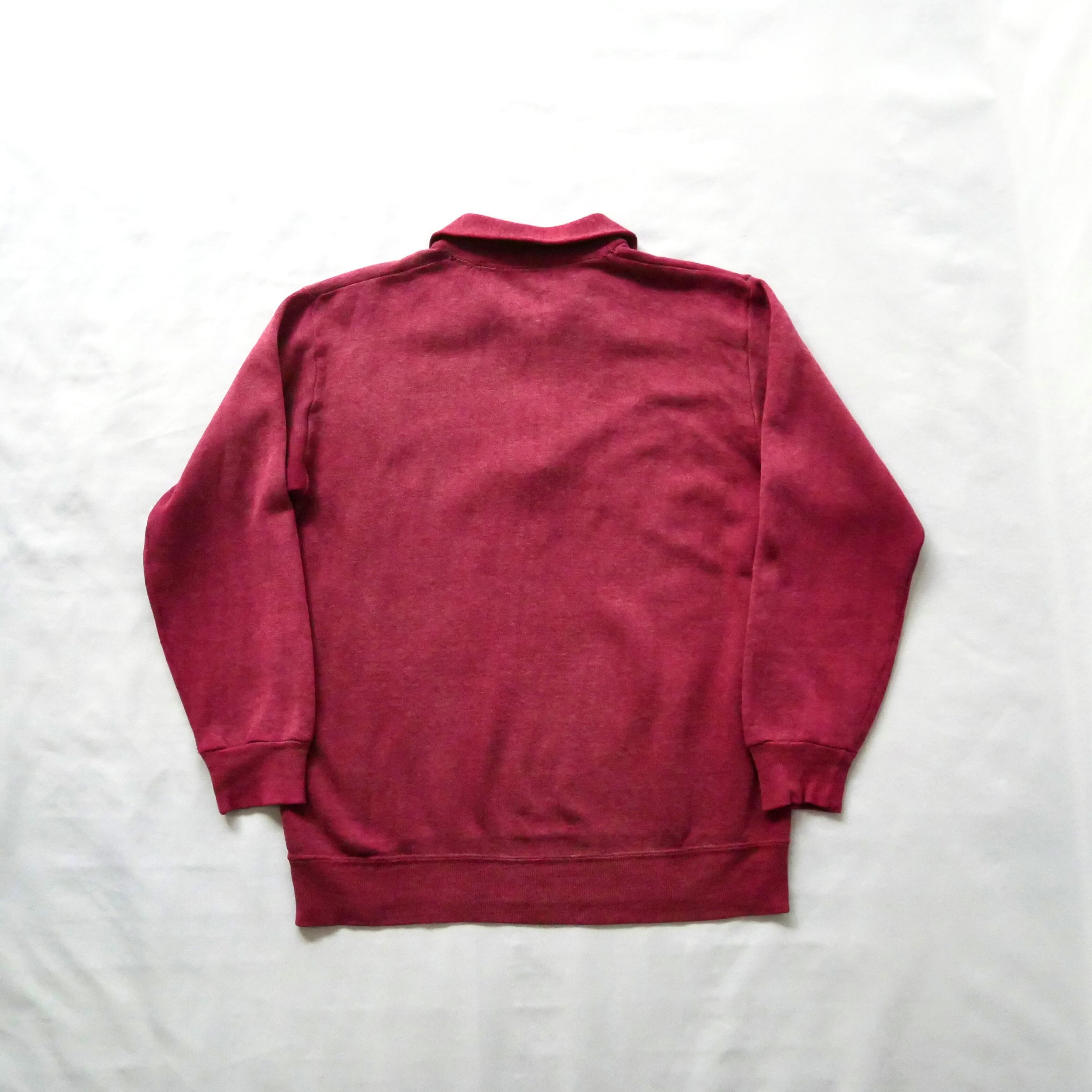 60-70s vintage halfzip sweat ヴィンテージ エンジ ハーフジップ