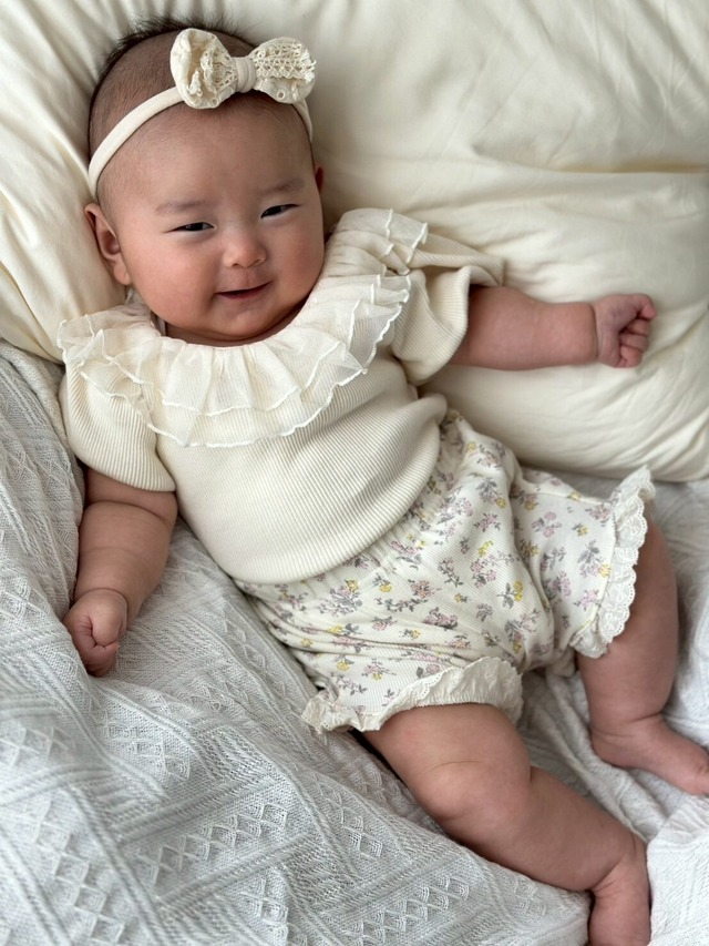 ﾗｽ1《即納》送料無料【Aosta】lala frill shortpants