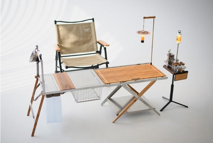 IGTウッドテーブル ワンアクション ABLE ONE TABLE（Shahrazad
