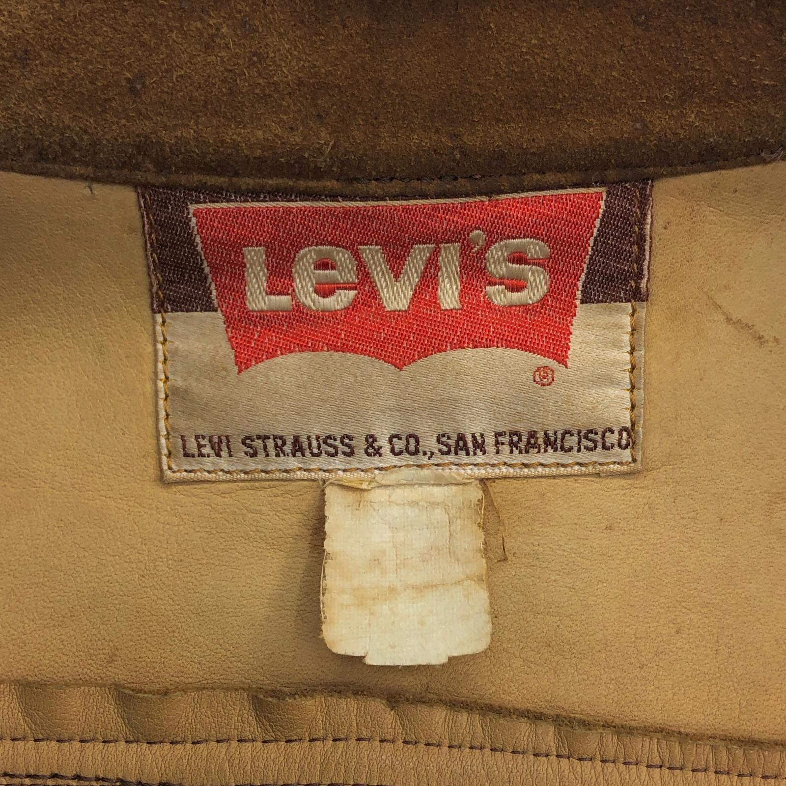 LEVI'S リーバイス 60- 70年代 70505 BIG E スウェードジャケット