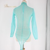 社交ダンス バレエ衣装 スタンダード レオタード トップス レッスンウェア Chacott チャコット 水色 ブルー系 長袖 タートルネック 無地 バレエ トップス スポーツ ウェア レディース フィットネス 薄手 日本製 ストレッチ 入学式 体操 新学期 定番 シンプル 着回し おしゃれ ダンスウェア 楽ちん コーデ カジュアル