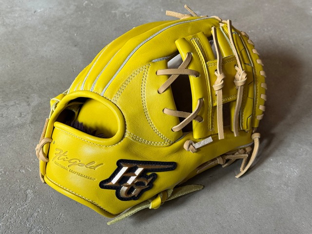 2026年限定モデル　ROOKIES【Hi-GOLD】少年軟式用グローブ  SRレモンイエロー