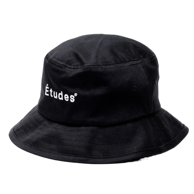 【ETUDES】TRAINING HAT ETUDES BLACK(BLACK）