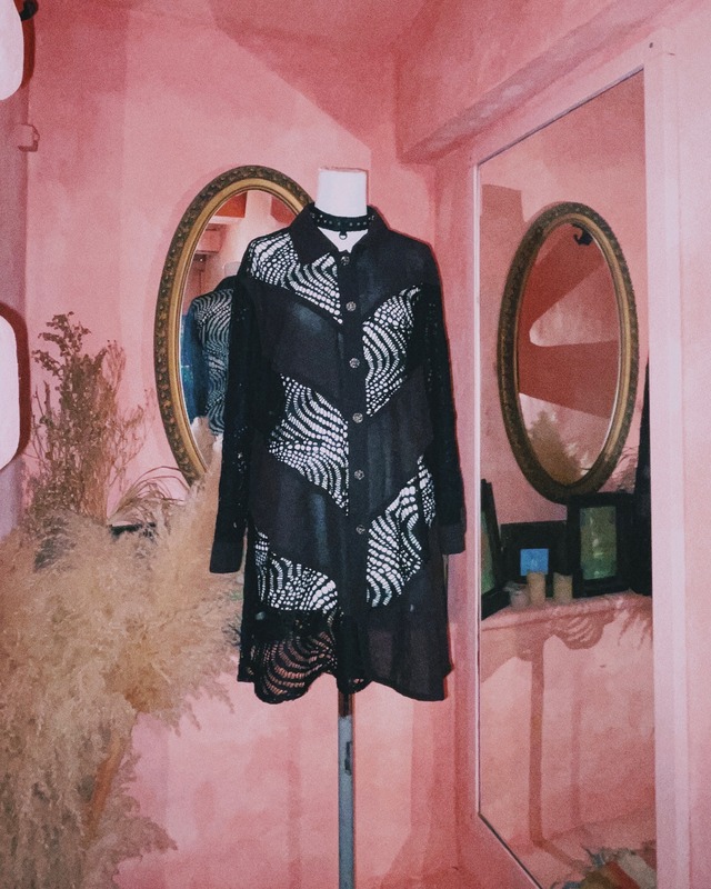 used lace shirt
