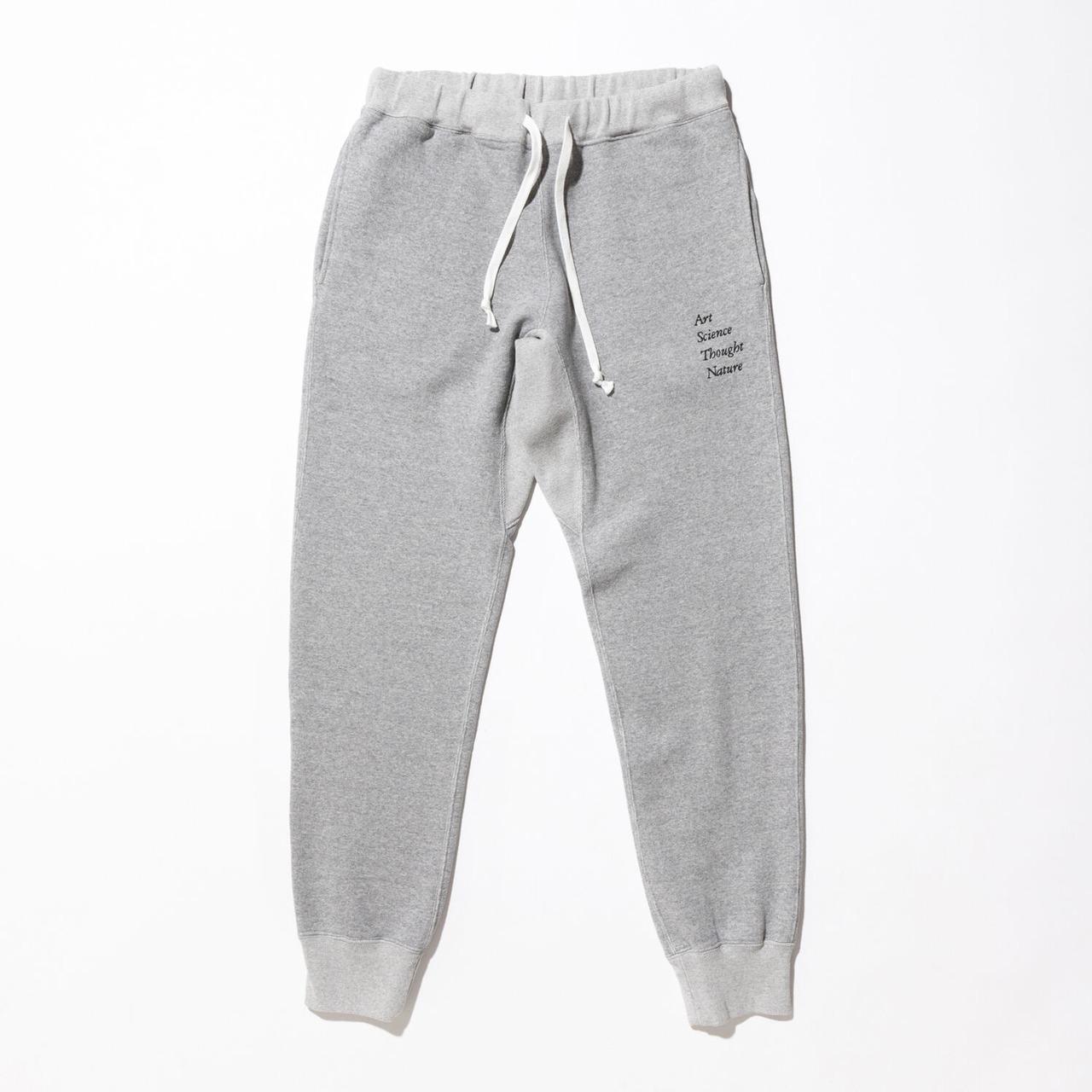 TACOMA FUJI RECORDS / Art Science Thought Nature SWEAT PANTS designed by Shuntaro Watanabe